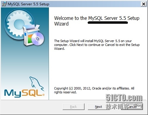  MySQL Server 5.5安装记录_开发者