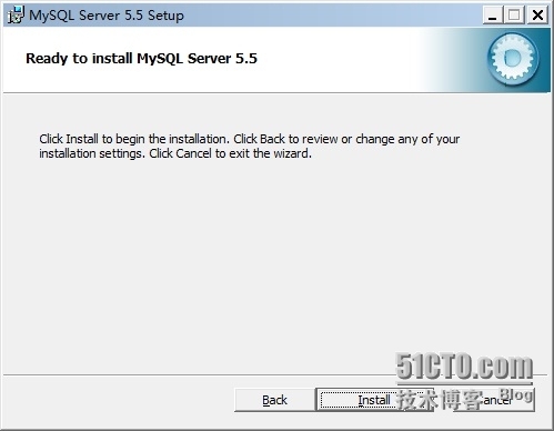  MySQL Server 5.5安装记录_数据库系统_05