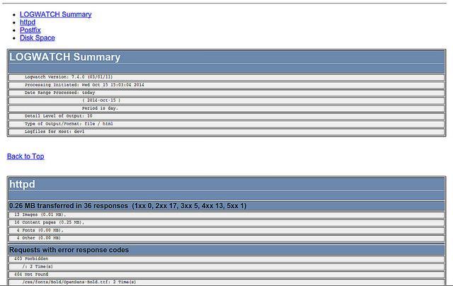 Linux 系统中使用 logwatch 监控日志文件_Linux 系统中使用 logwatch_03