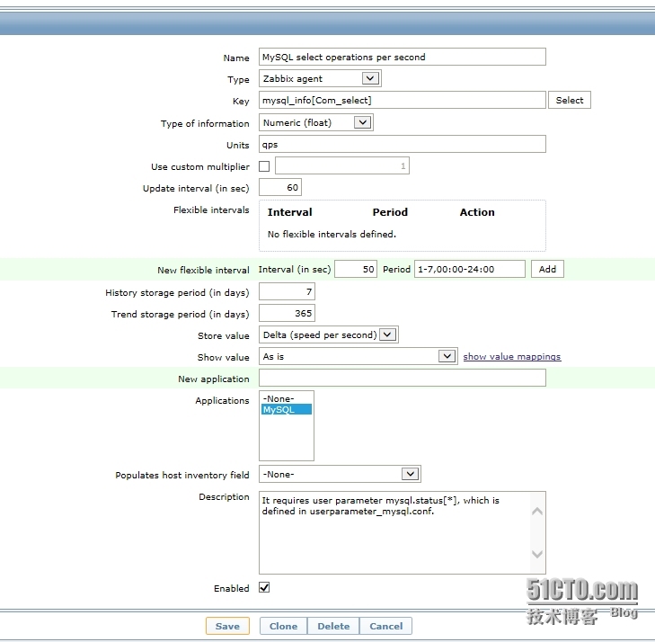 zabbix 监控Mysql _zabbix