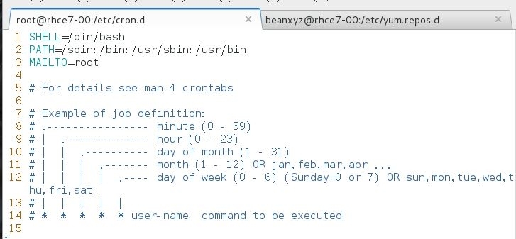 RHCE 学习笔记（18) 计划任务 at和 crontab_RHCE_17