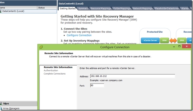 VMware Site Recovery Manager 5.1安装配置-Part3-配置_target