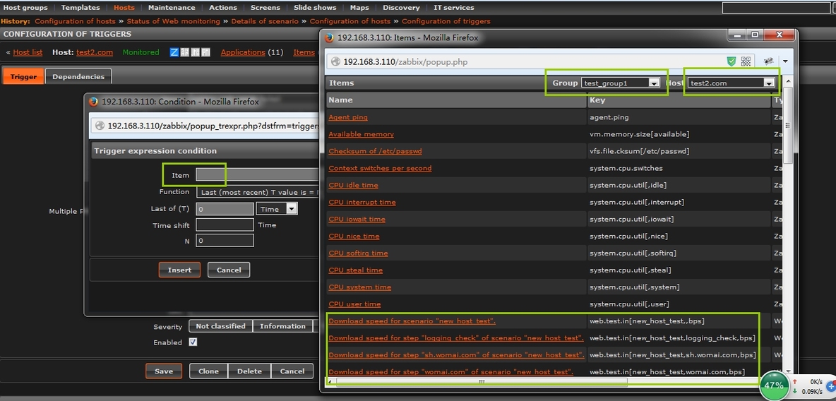 zabbix学习(三)添加WEB Monitoring_监控_11