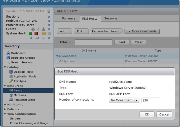 VMware Horzion View 6.0 Part 10 之RDS Desktop和RDS APP创建_VMware Horizon View_20