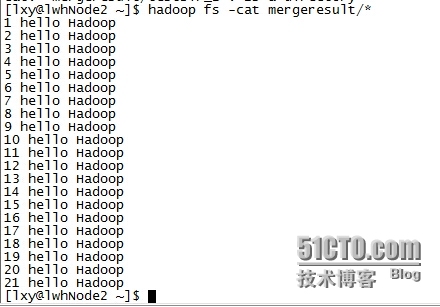 Hadoop文件合并——Hadoop In Action上的一个示例_Hadoop实战_02