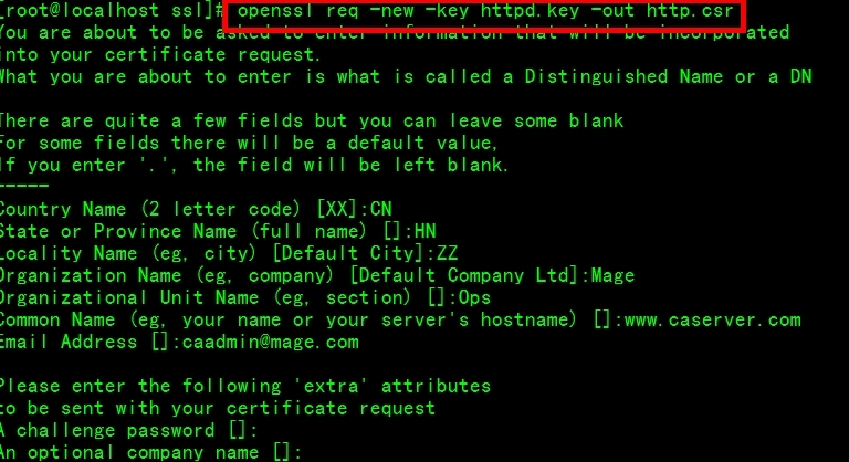 通过OpenSSL搭建私有CA及加密解密介绍_OpenSSL_03