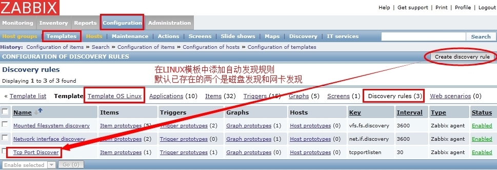 zabbix自动监控Linux端口 , 自动和手动监控windows端口 ，zabbix自动监控windows服务_zabbix_05