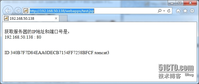 apache 2.4.12 + tomcat 7.0.61 + jk connectors 1.2.40实现tomcat负载均衡集群_集群_06