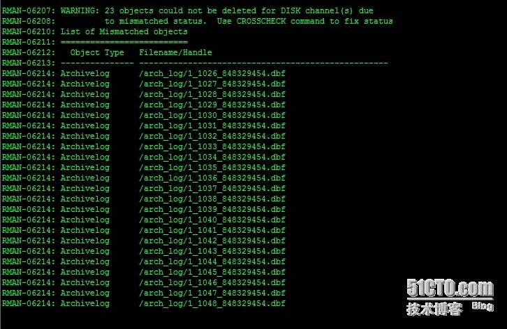 RMAN-06214问题处理_RMAN-06214