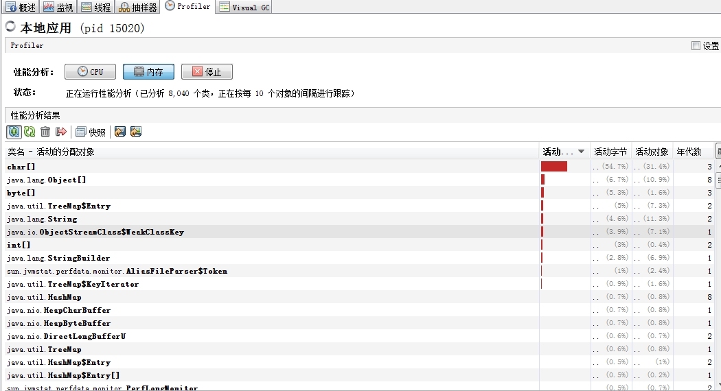 Java程序性能分析工具Java VisualVM（Visual GC）—程序员必备利器_虚拟机_07