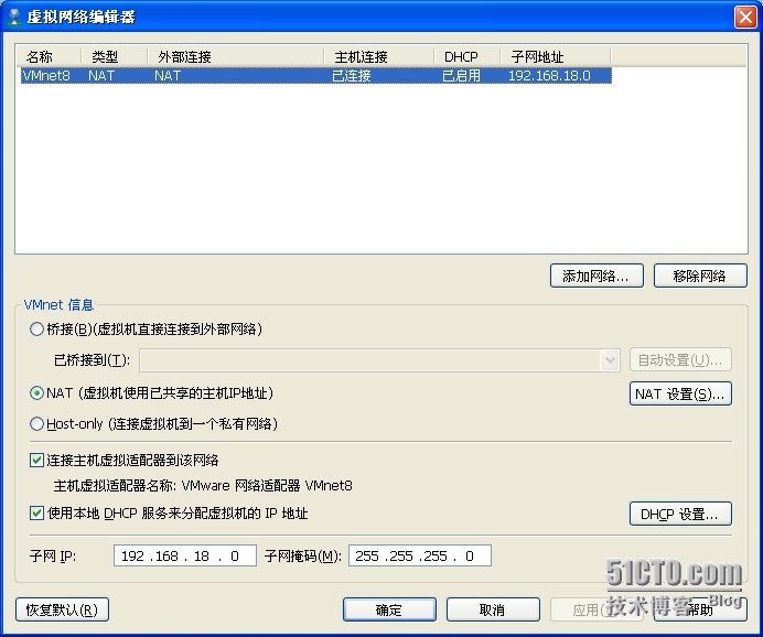 虚拟机VMware centos6.5 network 搭建_service