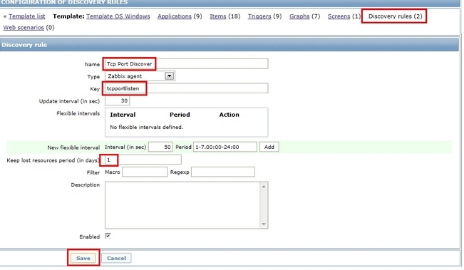 zabbix自动监控Linux端口 , 自动和手动监控windows端口 ，zabbix自动监控windows服务_zabbix_15