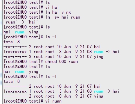 ln 软链接，硬链接 详解_linux_05