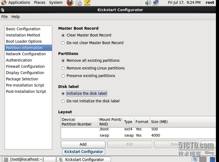 CentOS 6.5下PXE+Kickstart无人值守安装操作系统_kickstart_09