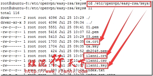 烂泥：ubuntu 14.04搭建OpenVPN服务器_easy-rsa_30
