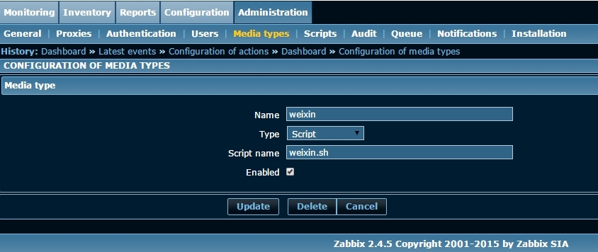 【全网首发】zabbix如何实现微信报警_zabbix_11