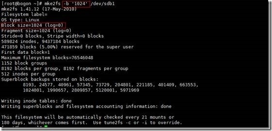 Linux磁盘管理及文件系统管理中命令的使用_blank_15