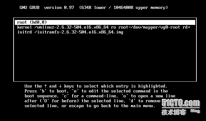 grub的简单应用与配置_ linux  grub  单用户_07