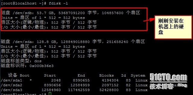 2015年9月1日作业提交（关于硬盘分区格式化）_linux_02