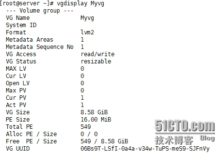 LVM基本应用 扩展及缩减实现_LVM  PV  VG  _06