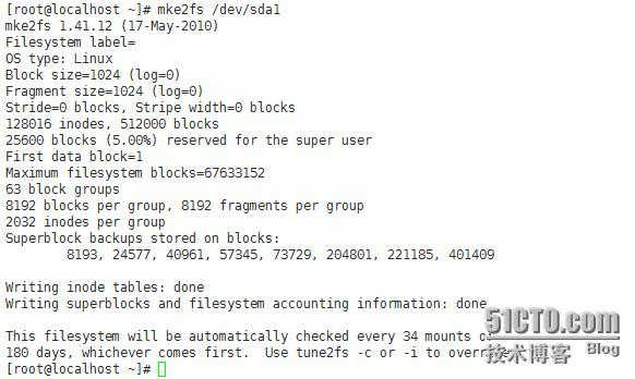 文件系统管理相关命令_filesystem command