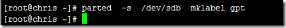 Linux GPT分区格式磁盘的相关操作_GPT分区格式磁盘_03