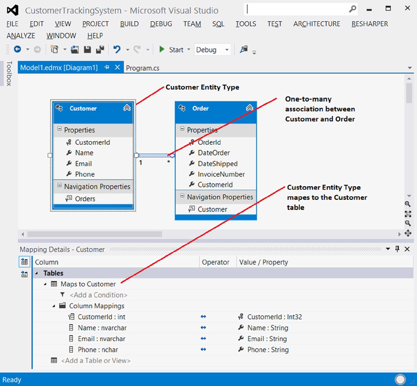 EF6 秘籍 2th:Entity Framework 入门(三)使用EF_使用EF_03