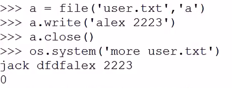 03 Python 文件系统 访问权限  函数 类与面向对象 自定义模块 _03 Python 文件系统 访问权限 