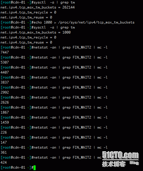 解决Linux服务器 FIN_WAIT2 连接过多的问题_内核参数 centos  RHEL FI