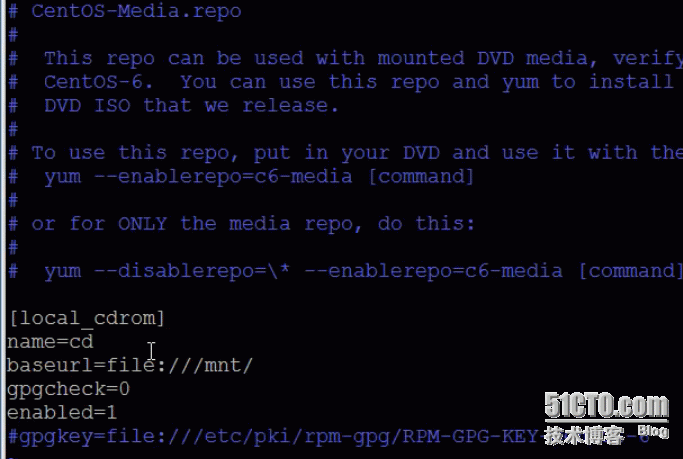 CentOS6.5搭建本地yum仓库_配置文件_05