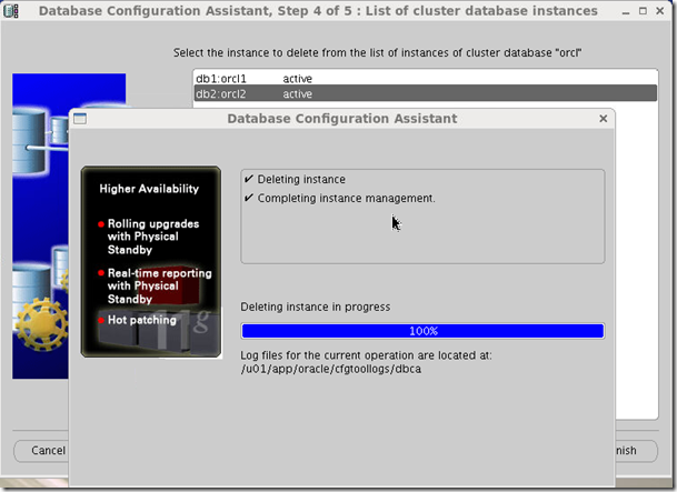 Oracle 11g R2 RAC删除一节点过程_rac_12