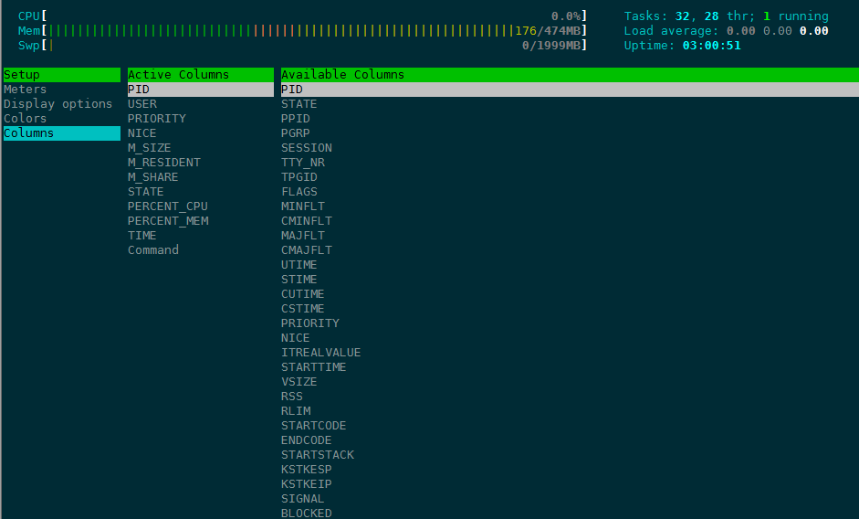 linux网络命令（八）之top、htop_Linux、top、htop_08