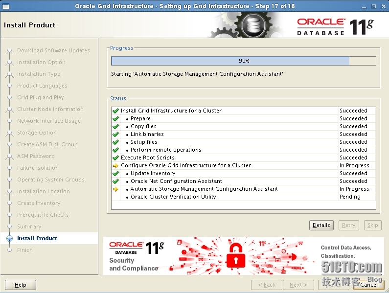 Installation Oracle11gR2 RAC One Node -----安装配置grid_NODE_20