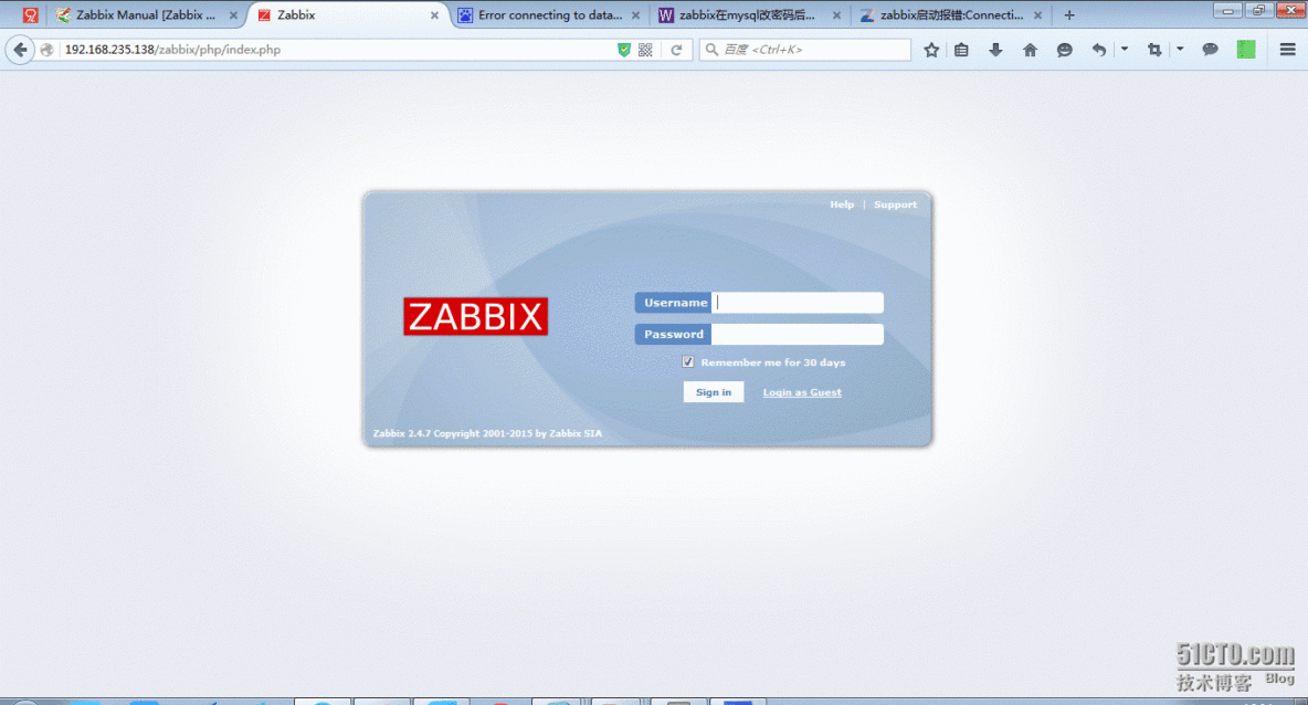 基于lamp环境编译安装zabbix_agent_09