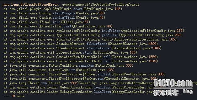 关于c3p0 的报错：com.mchange.v2.c3p0......_报错