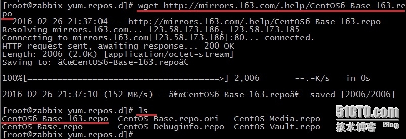 Centos6.5更换yum源_Centos_06