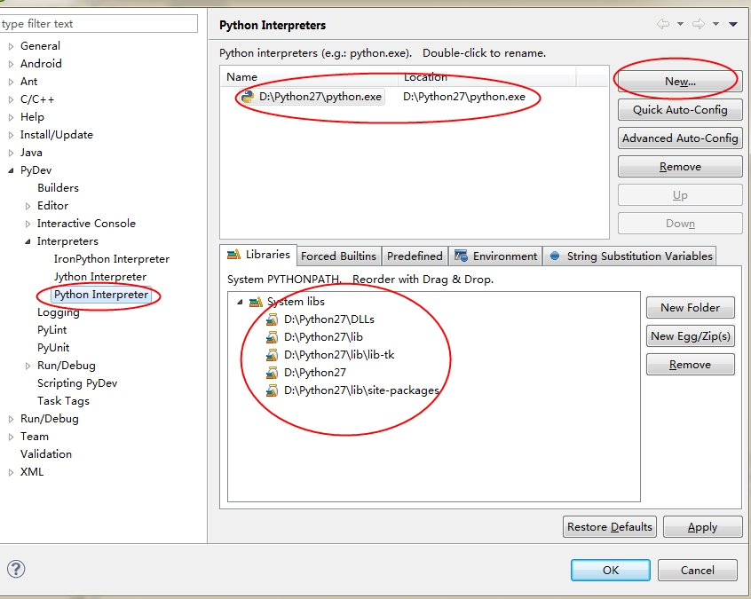 Python Windows环境安装配置，以及Eclipse+Pydev开发_python_05