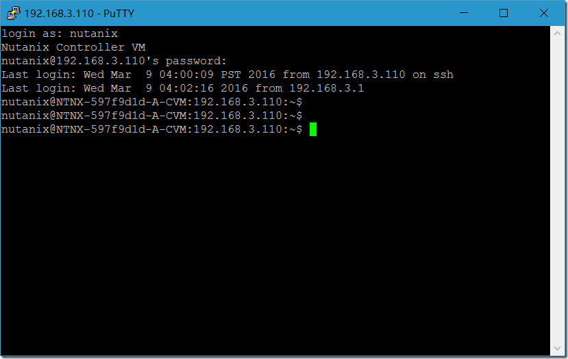 在VMware Workstation上安装Nutanix CE_Nutanix_46