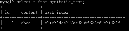 MySQL索引(未完待续)_索引