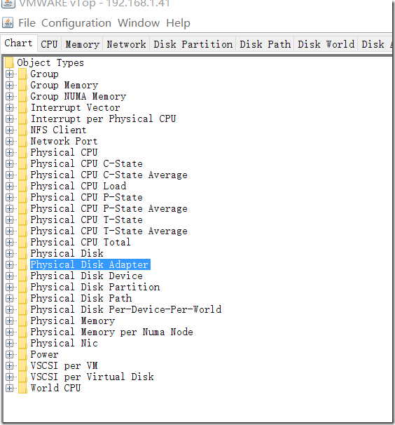 利用VisualEsxtop工具图形化查看esxtop参数_esxtop_14