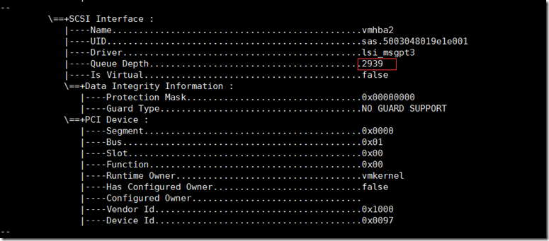 如何查看阵列卡的队列深度_VMware_05