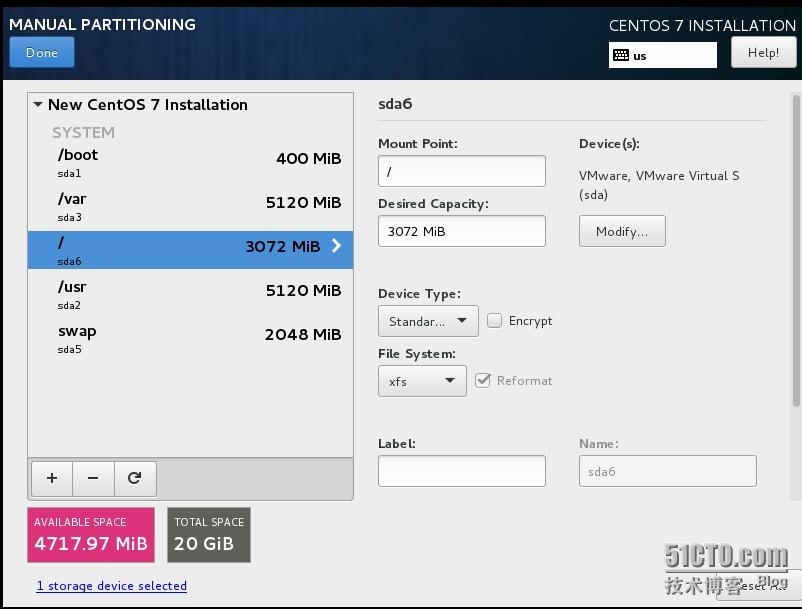 U盘安装CentOS7.2 Linux系统和基础配置_系统安装_09