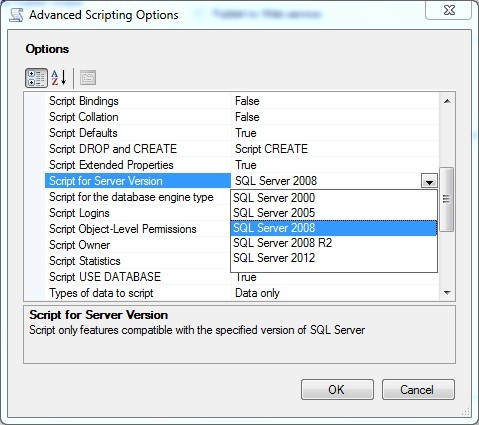 SQL SERVER几种数据迁移/导出导入的实践_Server_09