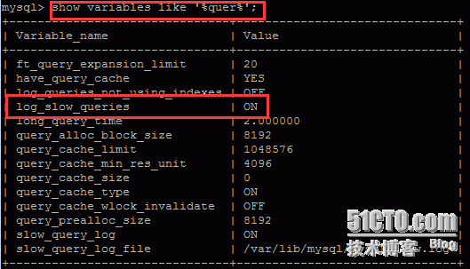 mysql开启慢查询日志及验证过程_service_04