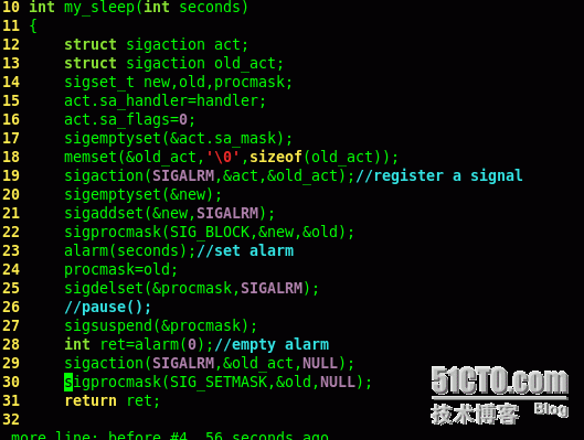 volatile关键字与竞态条件和sigchild信号_关键字_03