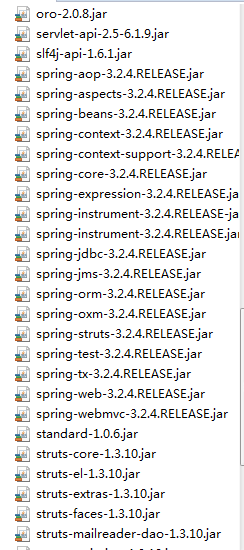 hibernate3 spring3 struts1_struts_02