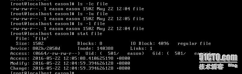 Linux中ctime mtime atime文件时间的区别_access