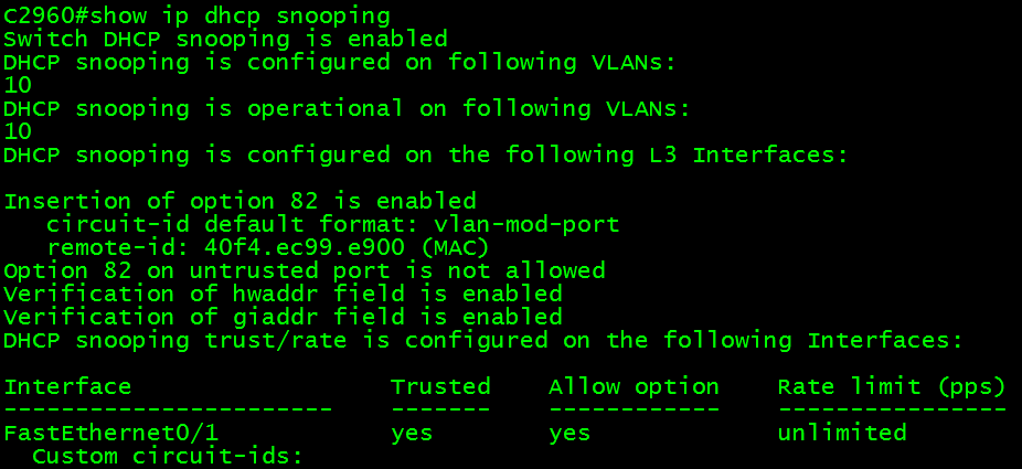 交换安全三宝（DHCP Snooping+IPSG+DAI）简单实验_DHCP Snooping_03