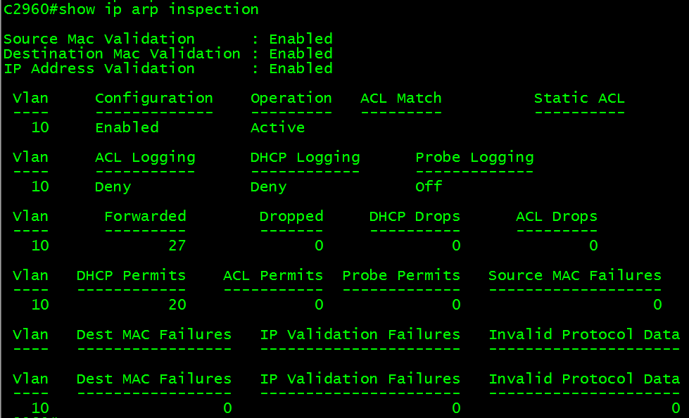 交换安全三宝（DHCP Snooping+IPSG+DAI）简单实验_DHCP Snooping_11