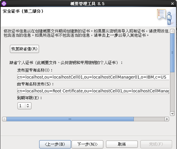 Linux下WebSphereV8.5.5.0 安装详细过程_Deployment Manager概要_35